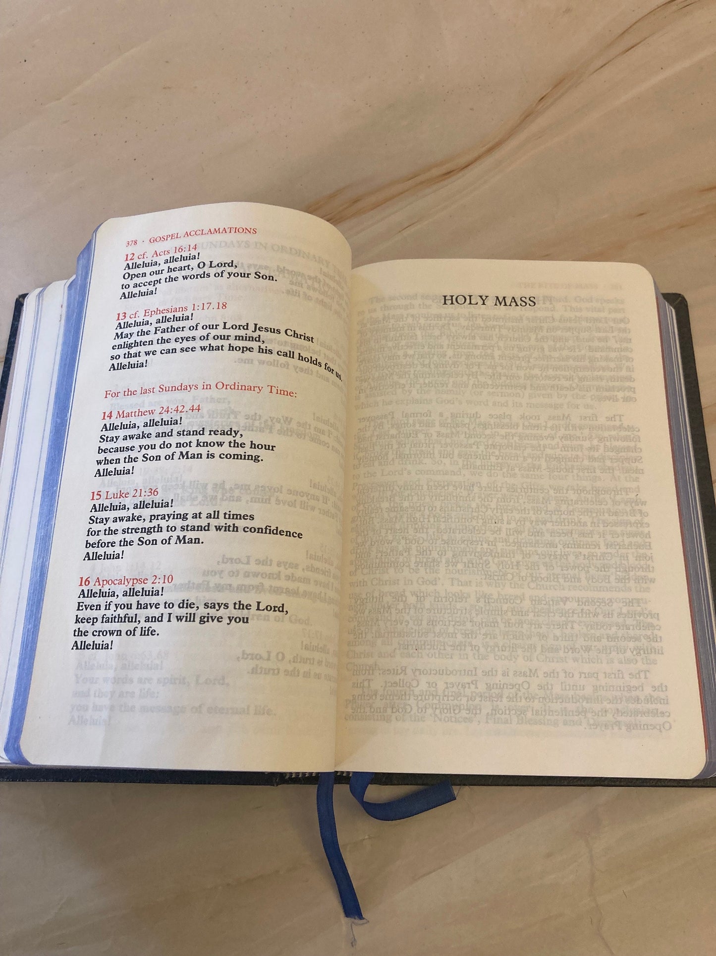 1984 The New Sunday Missal book Geoffrey Chapman Holy Mass - Ref x316