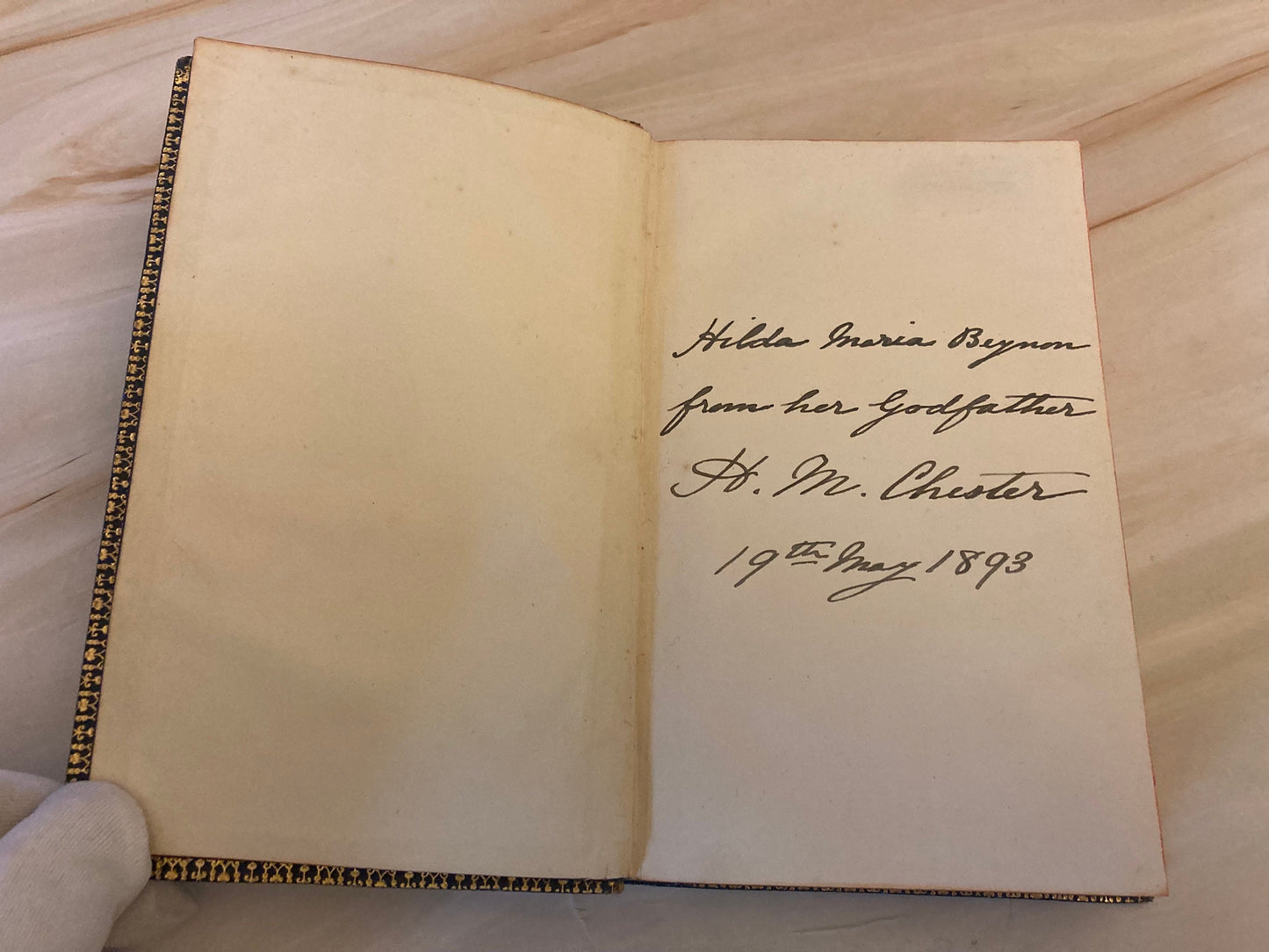 1893 Christian Hymns Ancient and Modern Pocket Size Hymns - Ref x297
