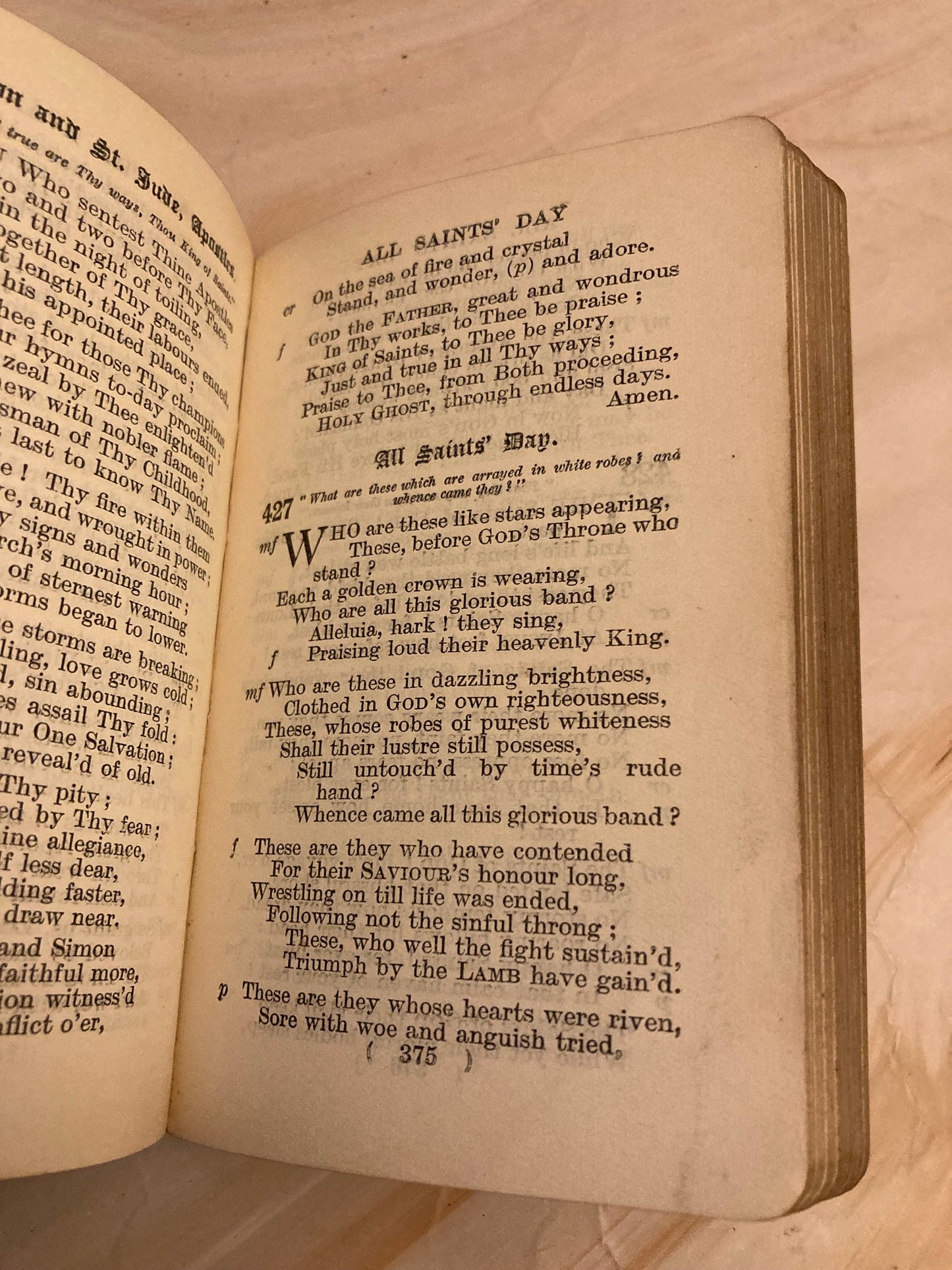 1931 Mini Common Prayer Communion Hymn book - (Ref x357)