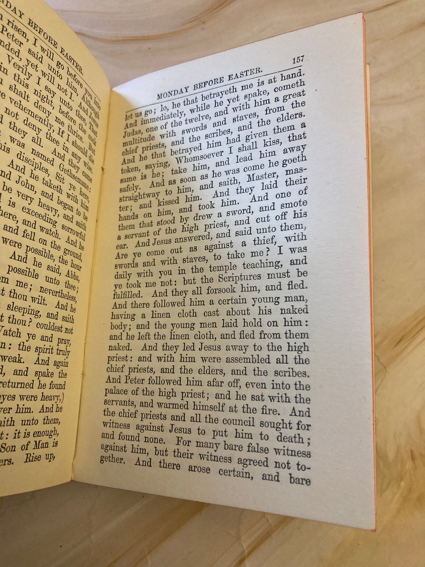 1920 Holy Communion book with Epistles & Gospels - (Ref x339)