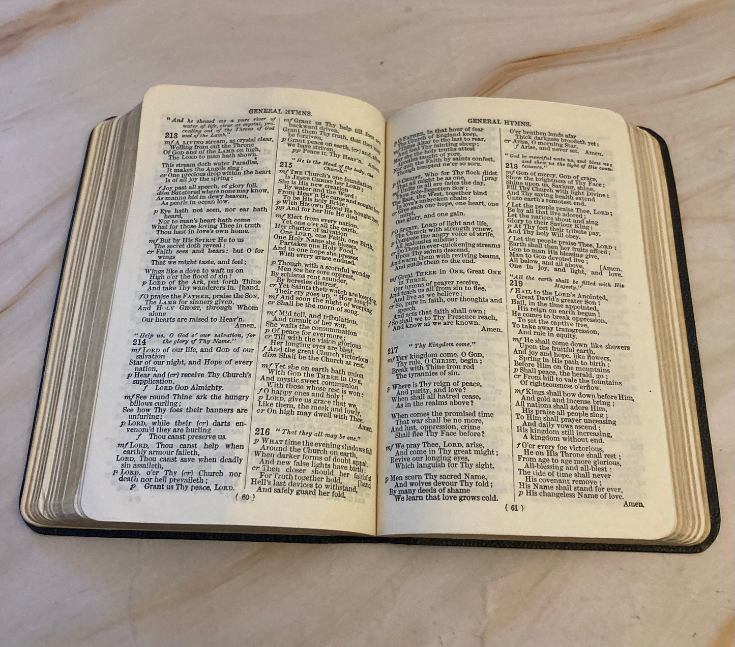 The Book of Common Prayer 1933 - Small prayer book - (Ref x338)