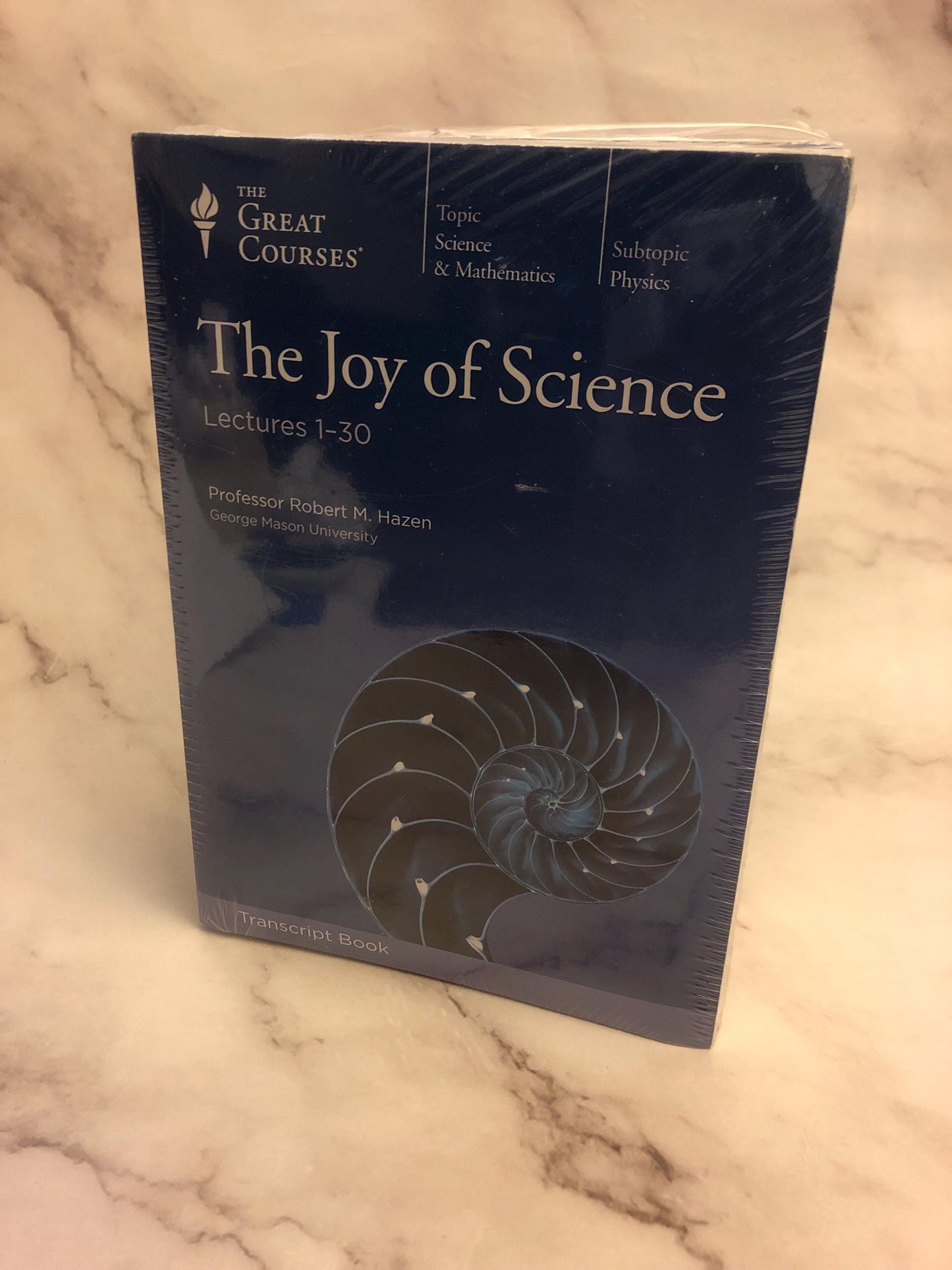 The Joy of Science book Professor Robert M. Hazen The Great Courses x2 books - (Ref x383)