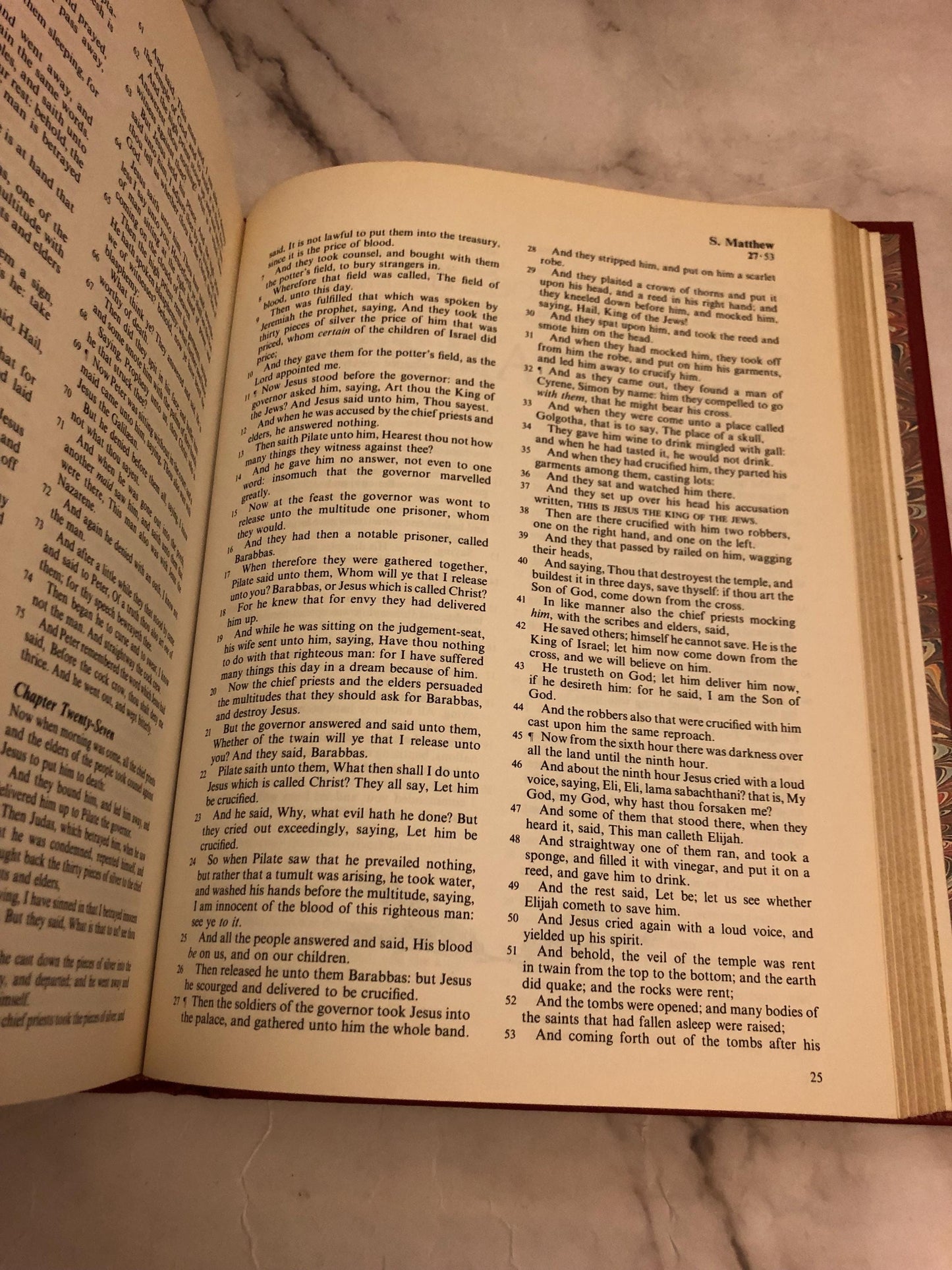Large Red Holy Bible Revised Version 1981 - (Ref x378)