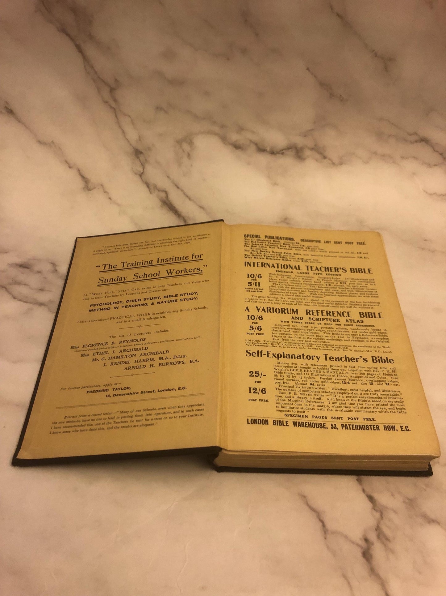 1912 Peloubet’s Selected Notes Book - Christianity (Ref x458)