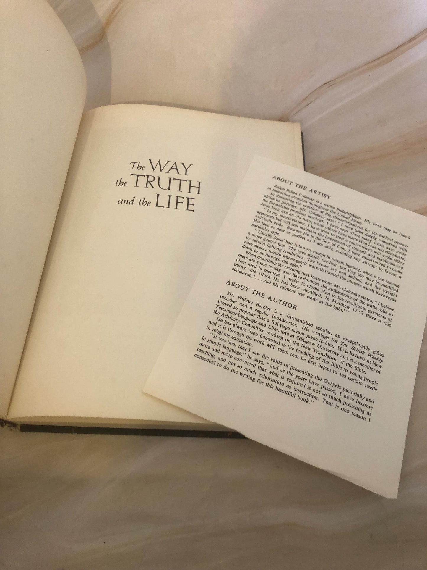 The Way the Truth and the Life book Illustrated Bible - (Ref x436)