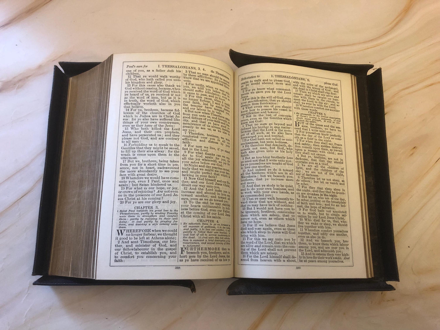 1899 Holy Bible Vintage - (Ref x421)
