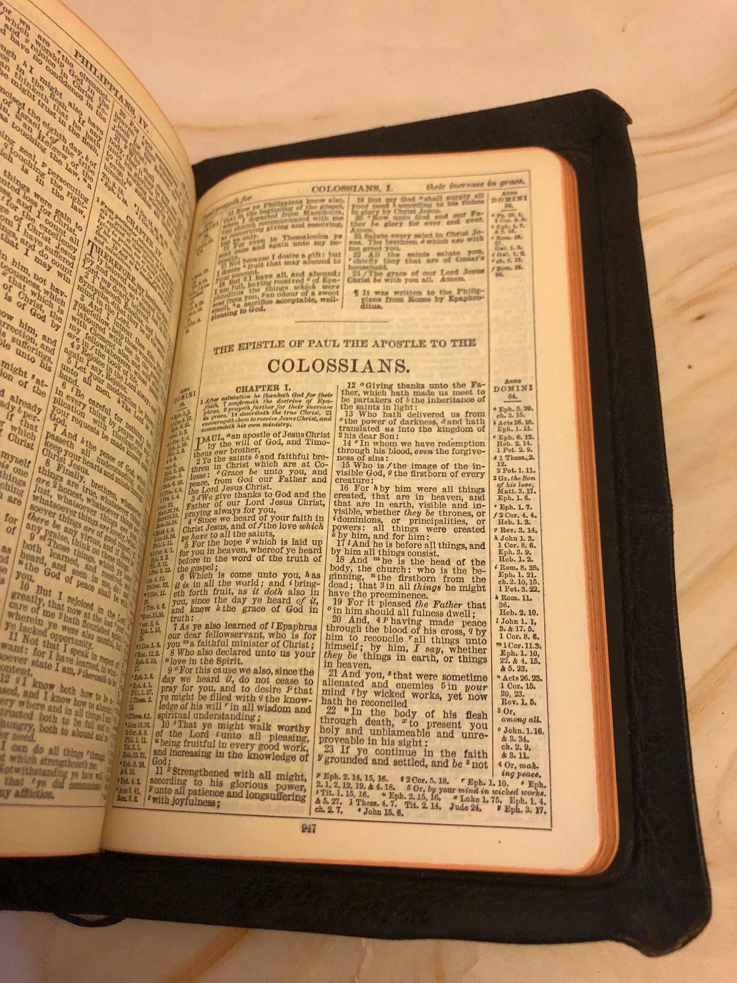 1910 Oxford Holy Bible - (Ref x418)