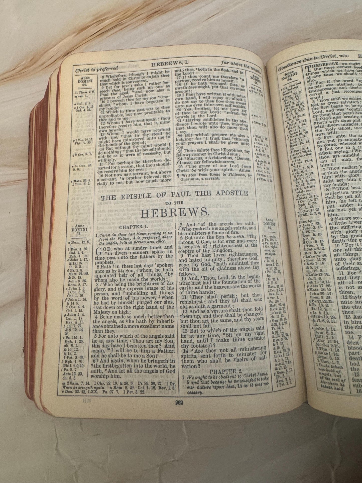 1897 Queen Victoria Jubilee Holy Bible Antique Victorian King James Bible Leather Bound - Ref X668