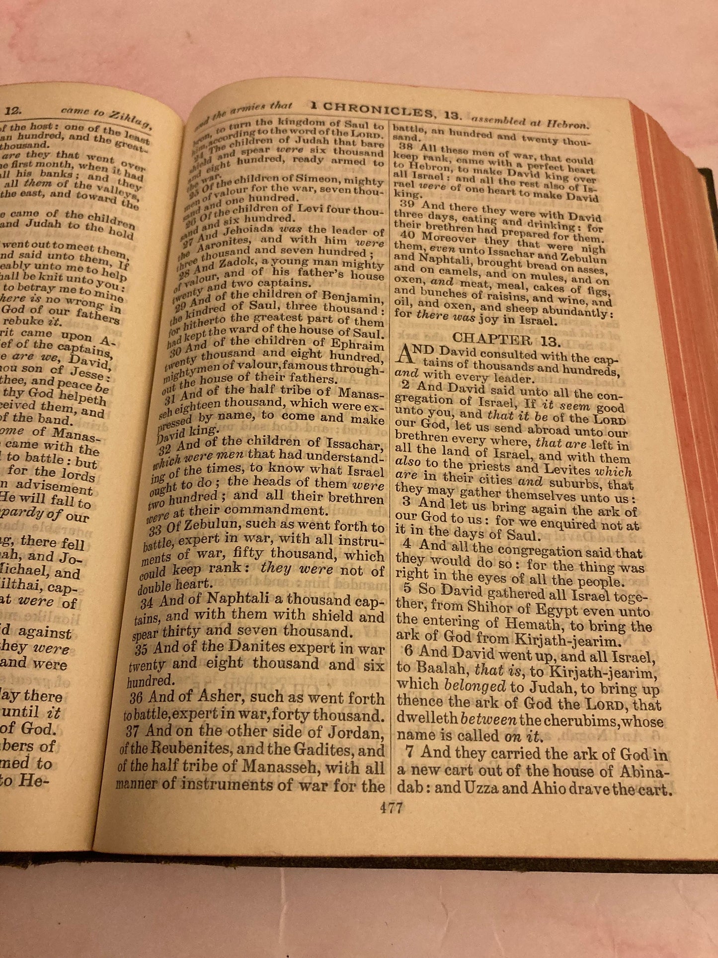 1952 Holy Bible – British & Foreign Bible Society Vintage KJV Bible - (Ref 191)