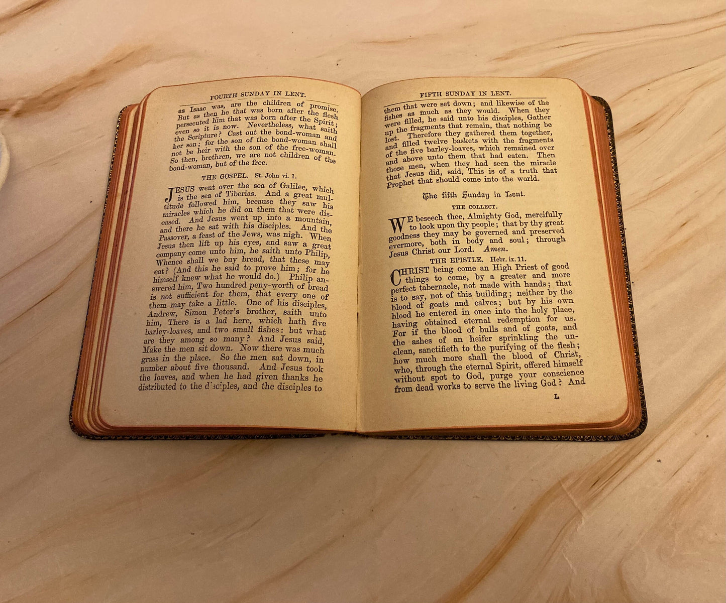 1903 Holy Communion Small Prayer Book - (Ref X177)