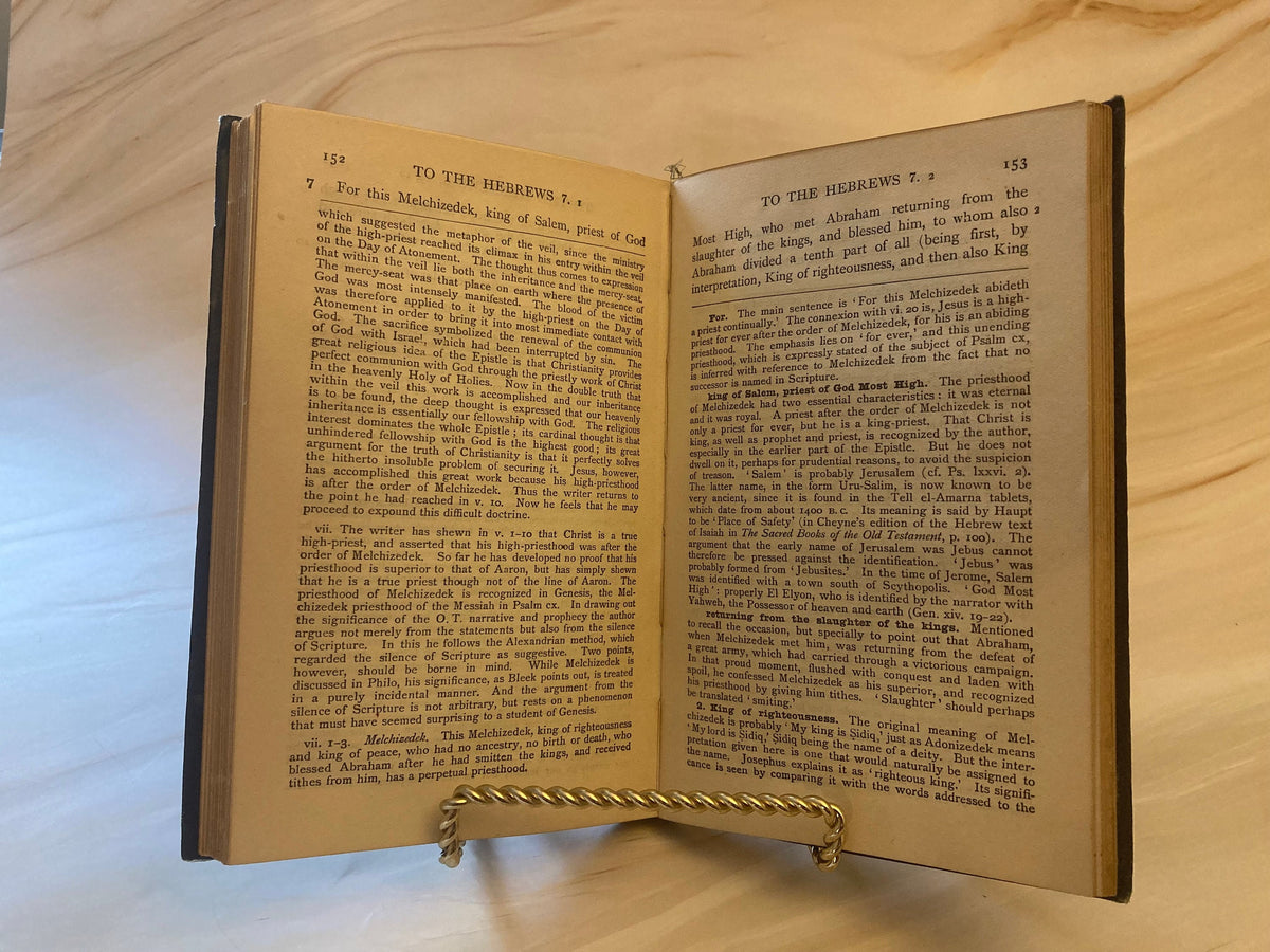 The Century Bible Hebrews Commentary - (Ref X104)