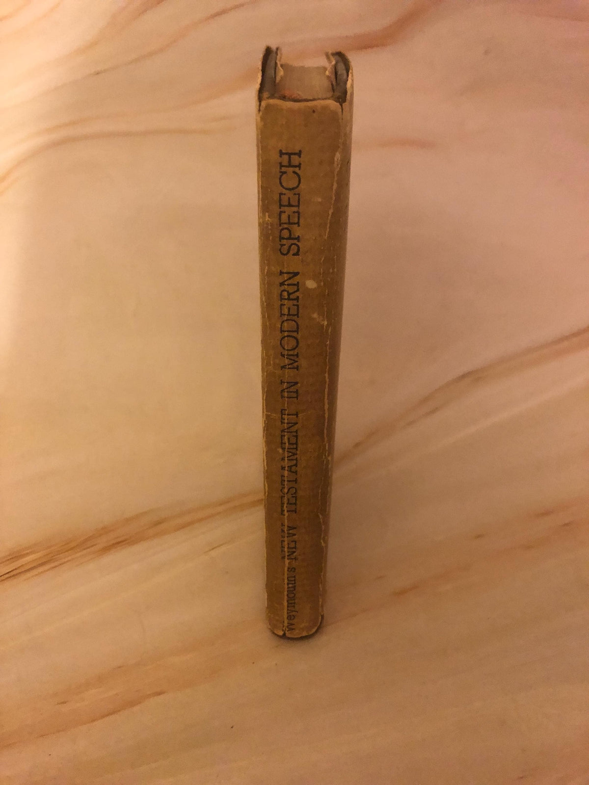 1953 New Testament Bible Modern Speech R F Weymouth Vintage Christian Bible - Ref x474
