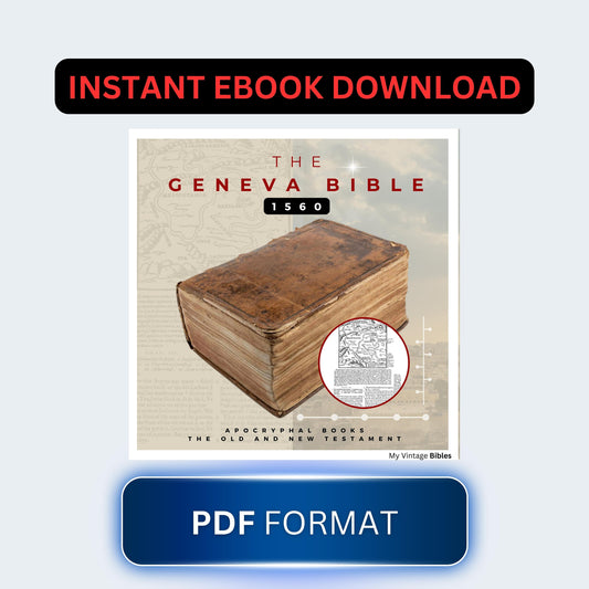 The 1560 Geneva Bible with Apocrypha PDF - eBook Download (Read Electronically and Print)