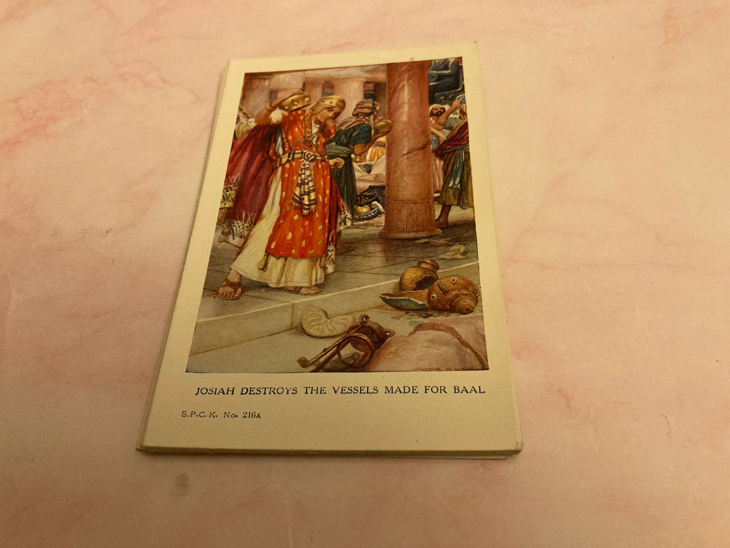 10 Rare Bible Illustration Greeting Cards - (Ref x204)