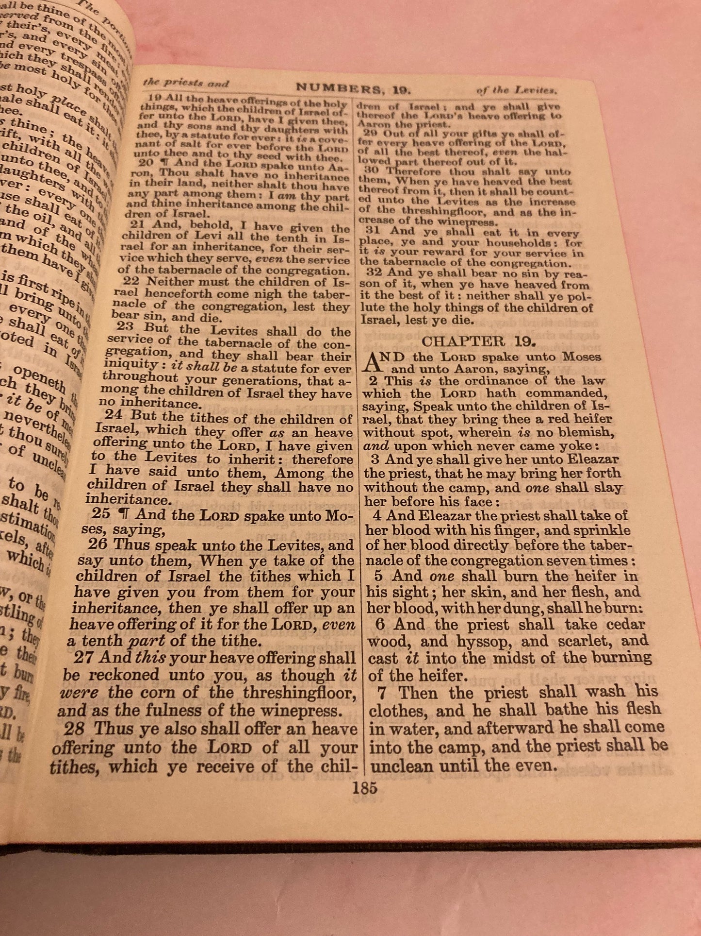 Vintage Hardback Holy Bible 1939 - (Ref x189)