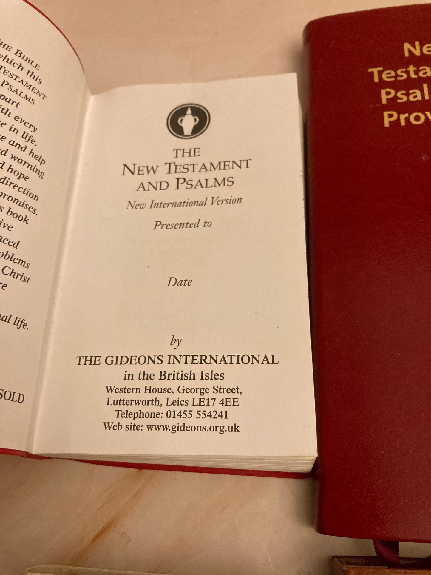 X4 Gideon New Testament Bibles - Pocket Size Bible Job lot Collection - (Ref x188)