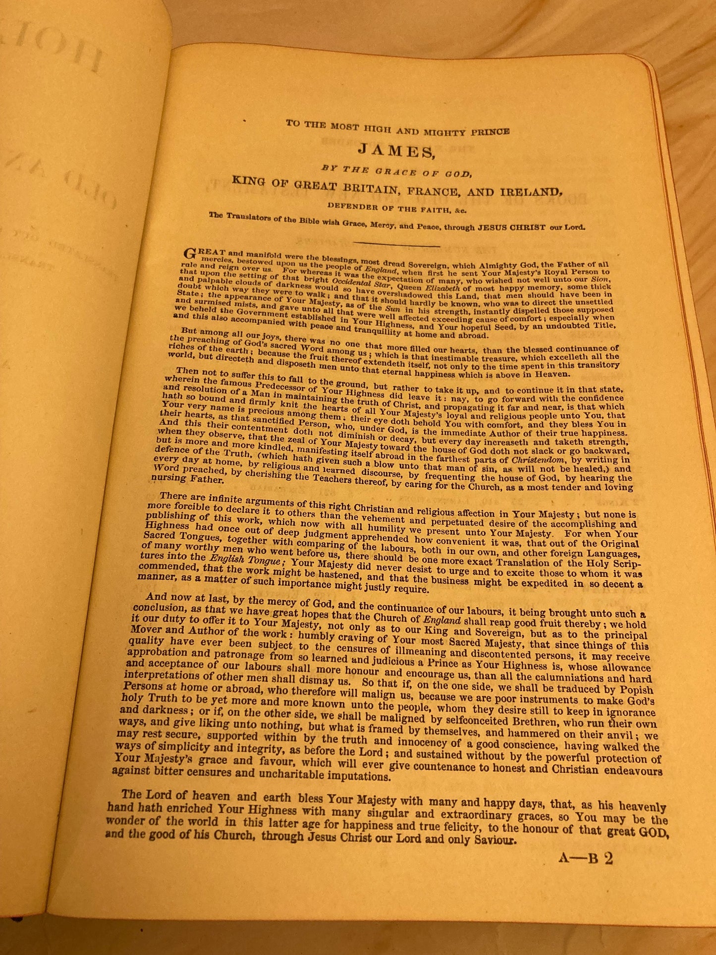 Large Vintage Illustrated Holy Bible 1937 - (Ref x187)