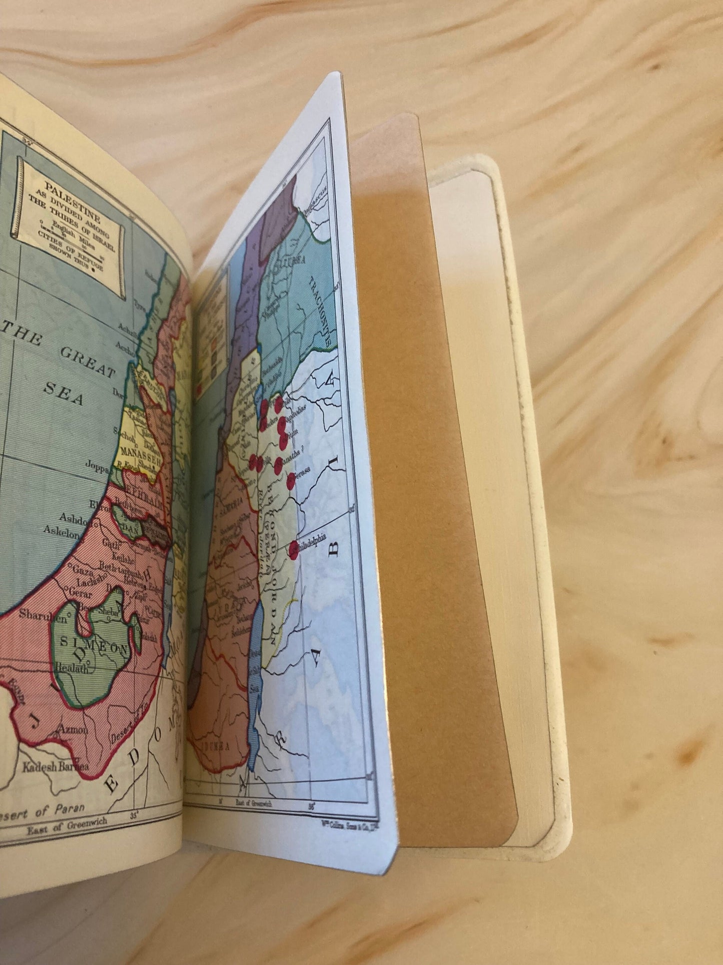 White Pocket Size Holy Bible Rose Patterned Bible - (Ref X29)