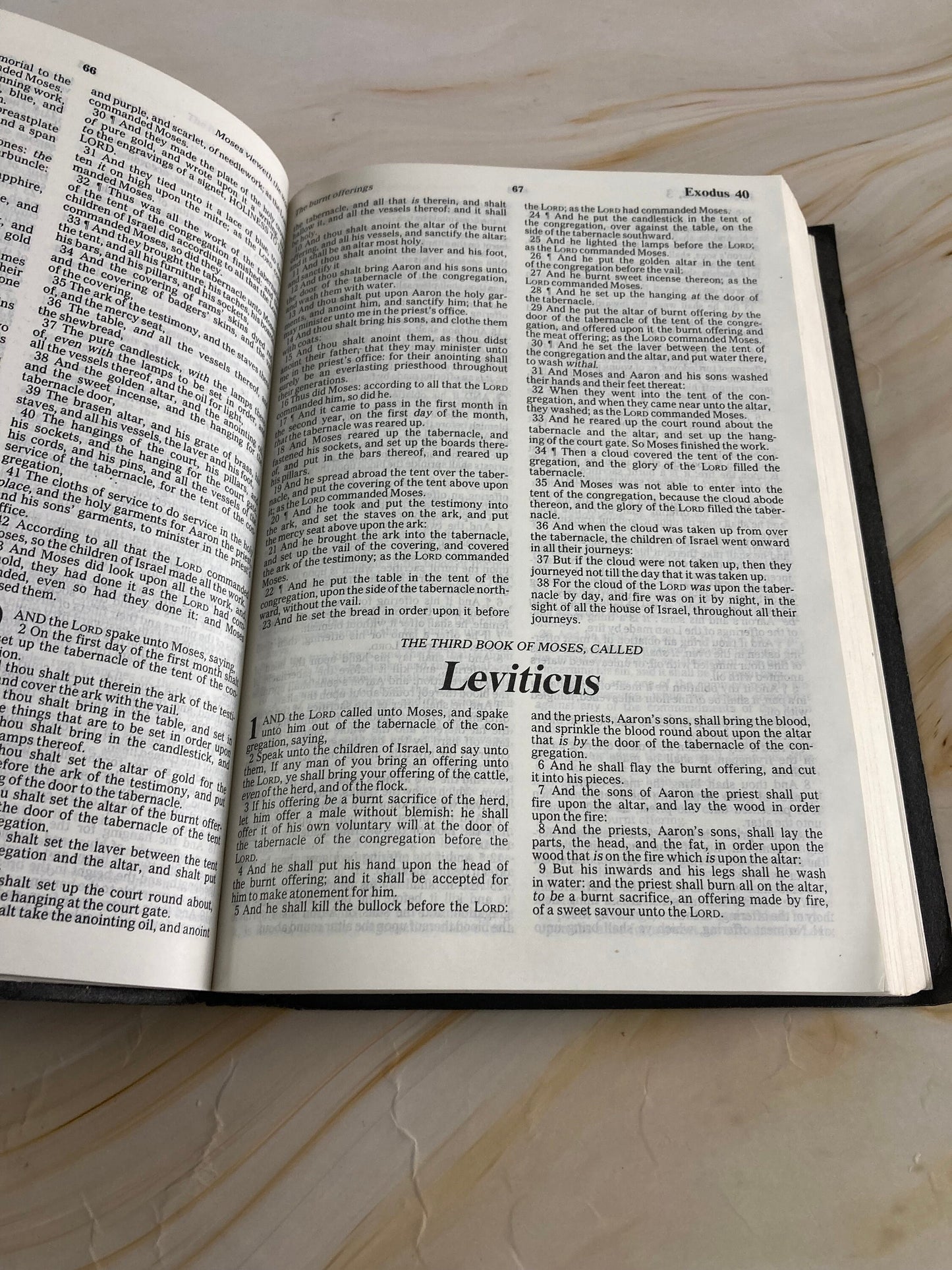 Holy bible dictionary concordance kjv black cover - (x171)