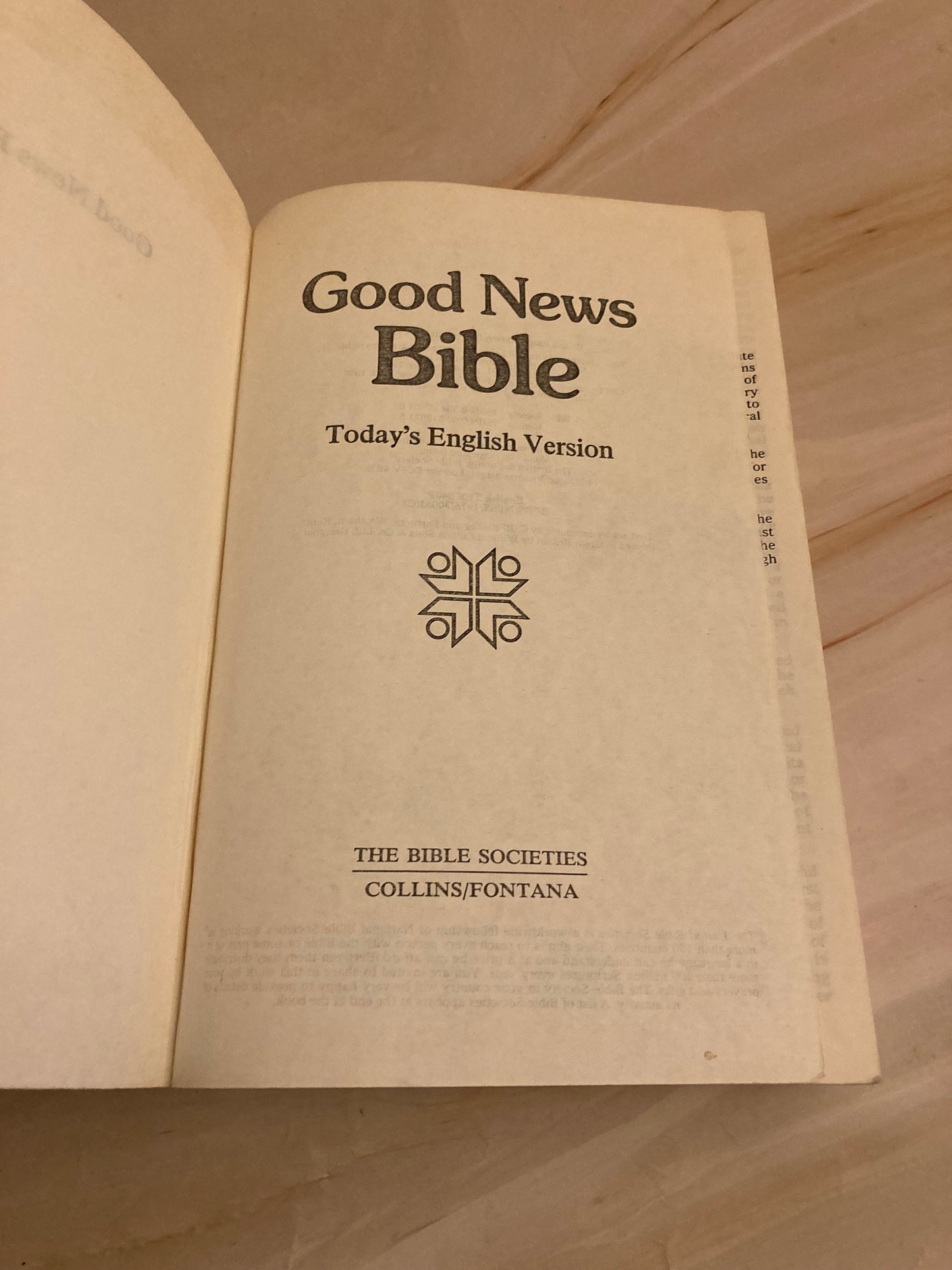 Good News Bible 1976 - (Ref X166)