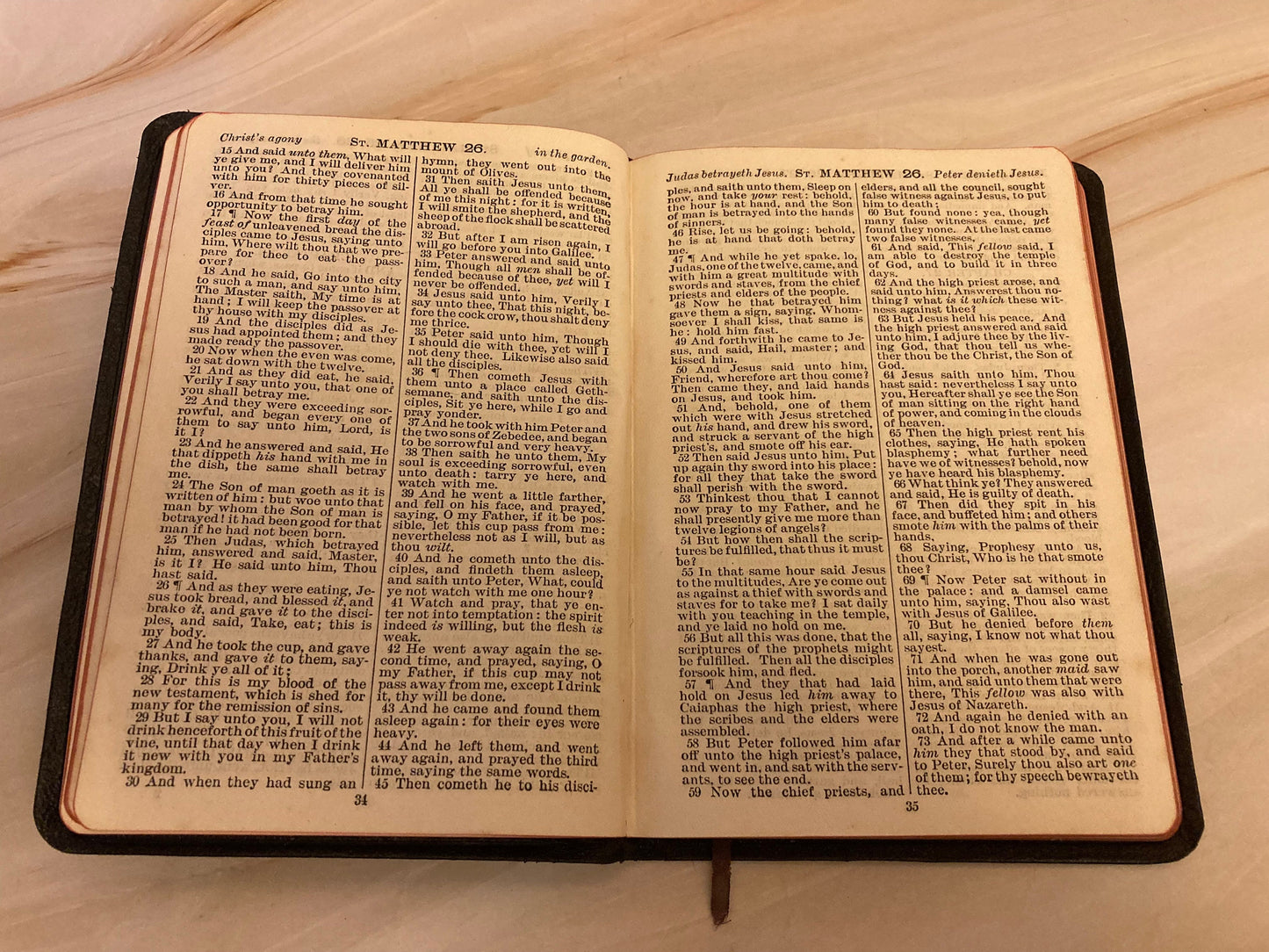 New Testament Bible 1911 - Thin Vintage Bible - (Ref X142)