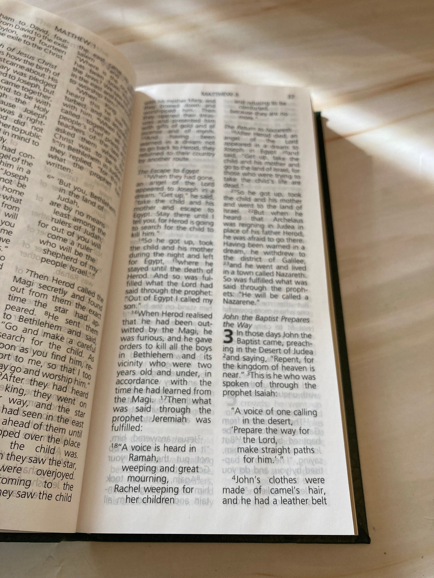 Rare NIV Gideon Bible 1984 - New Testament and Psalms Green Gideon Bible - (Ref X139)