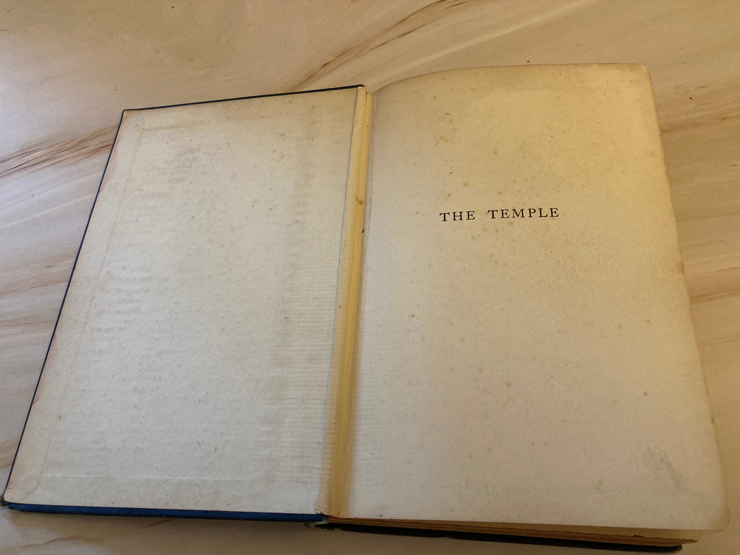 The Temple A Book of Prayer Christianity Book - (Ref X108)