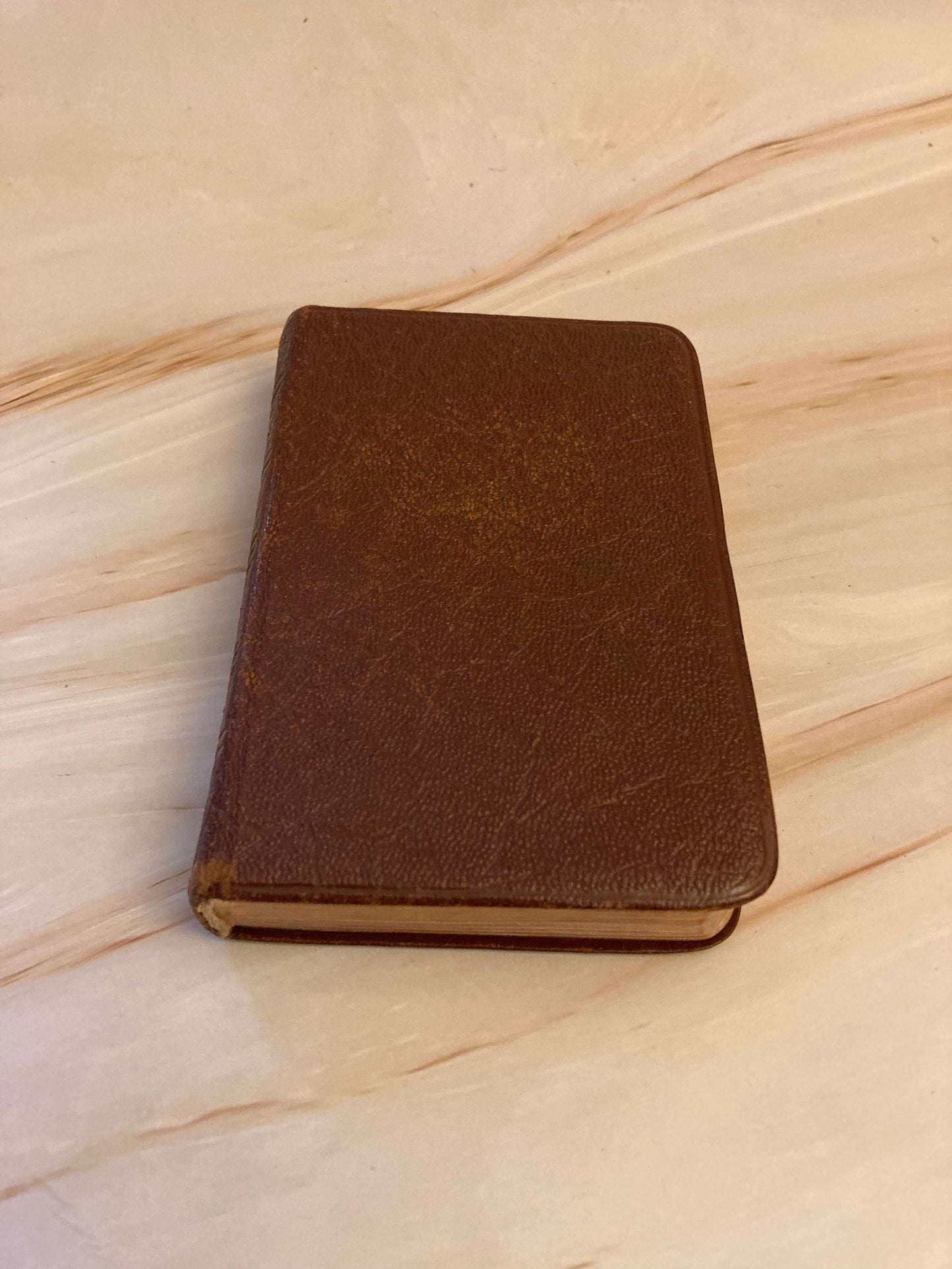 Pocket Brown Holy Bible Cambridge - (Ref X112)