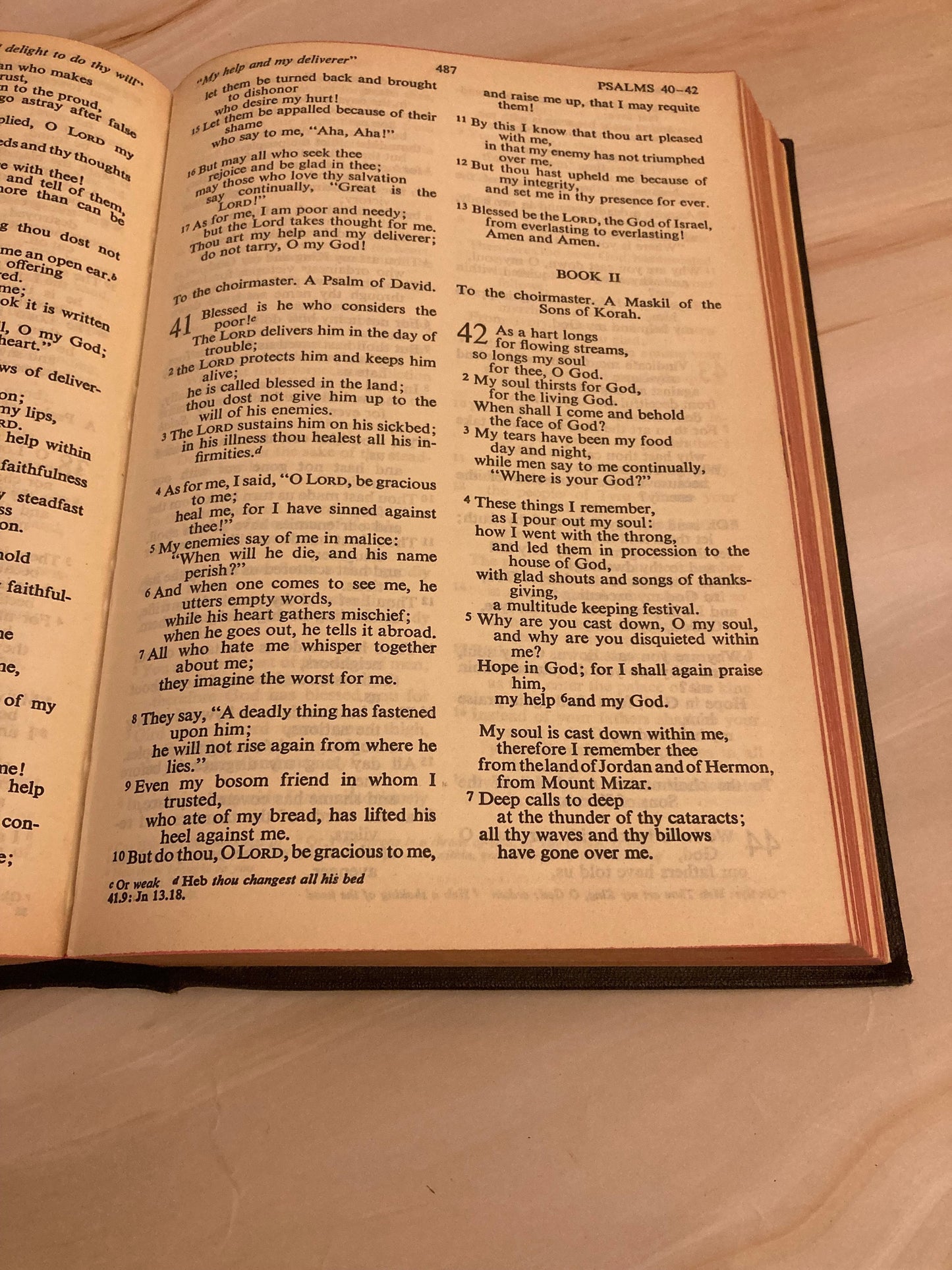 1978 RSV Bible - American Bible Society Revised Standard Version - (Ref X72)