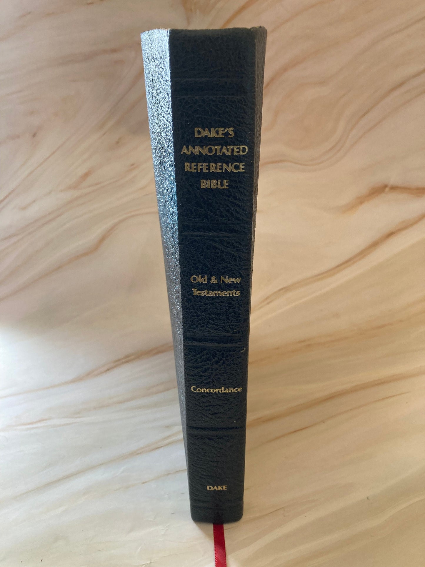 KJV Dake Concordance Bible Annotated Reference Bible King James Version 1988 (Ref X9)