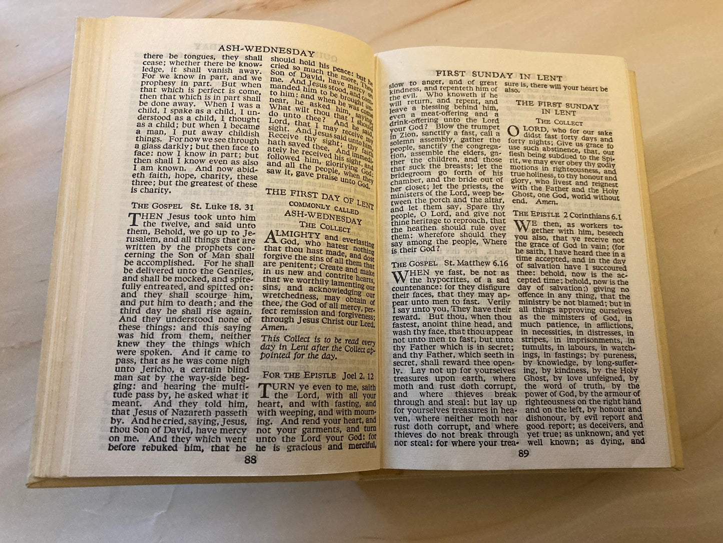 Prayer and Hymn Book Set - Pocket Size 1800s - (Ref X47)