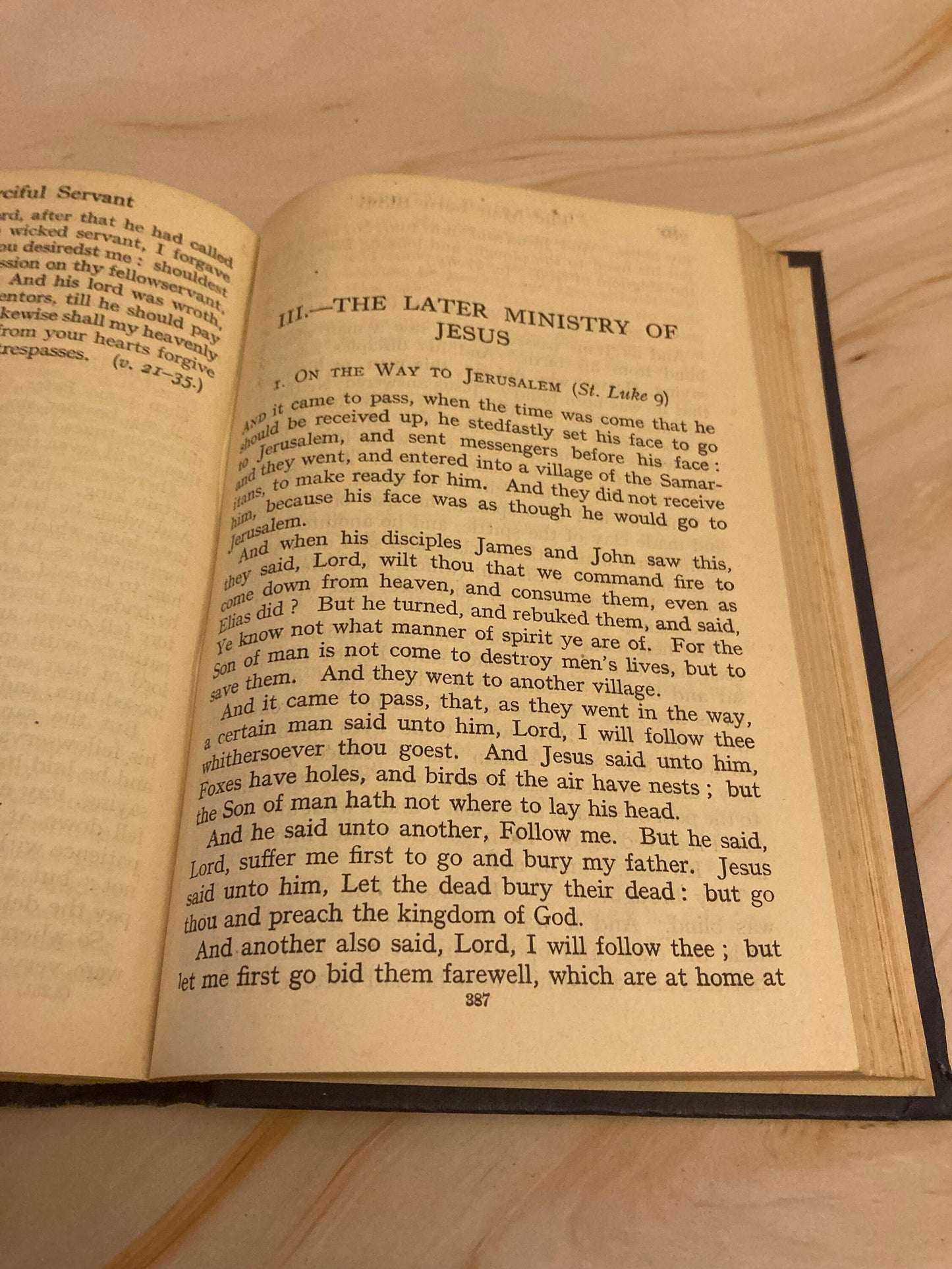The school bible - rare bible nelson 1900s - (ref 37)