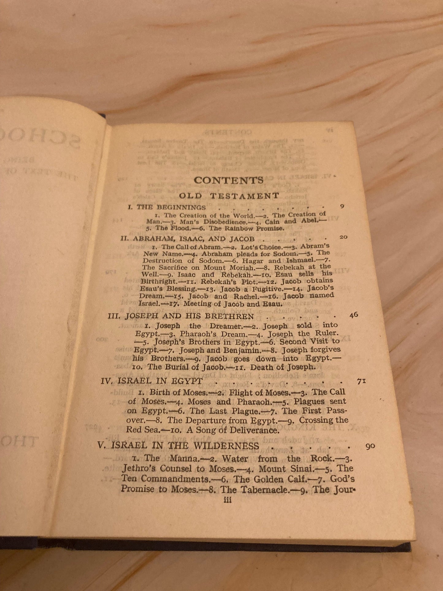 The school bible - rare bible nelson 1900s - (ref 37)