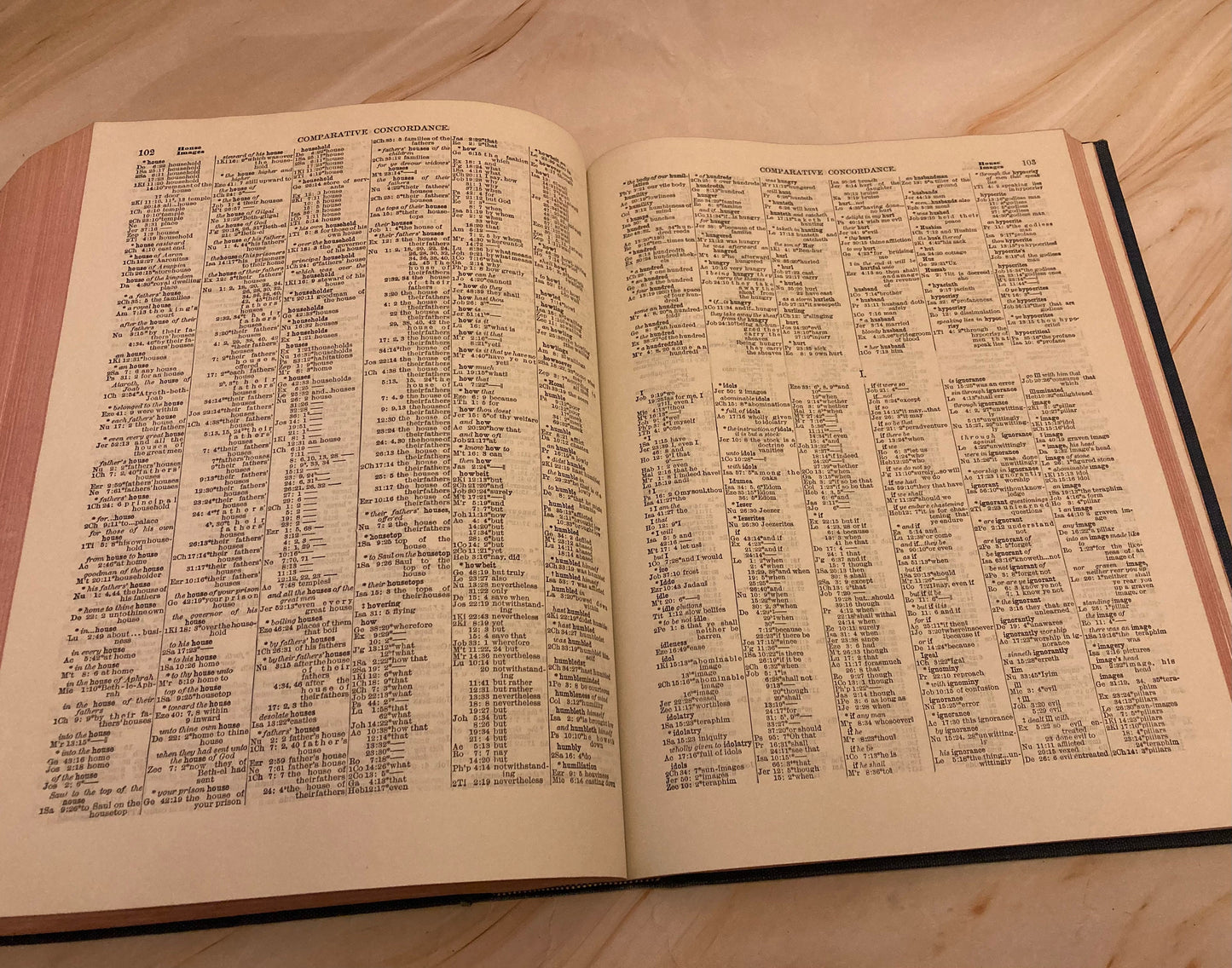 1951 Strong’s Exhaustive Concordance of the Bible - Large concordance Bible - (Ref x283)