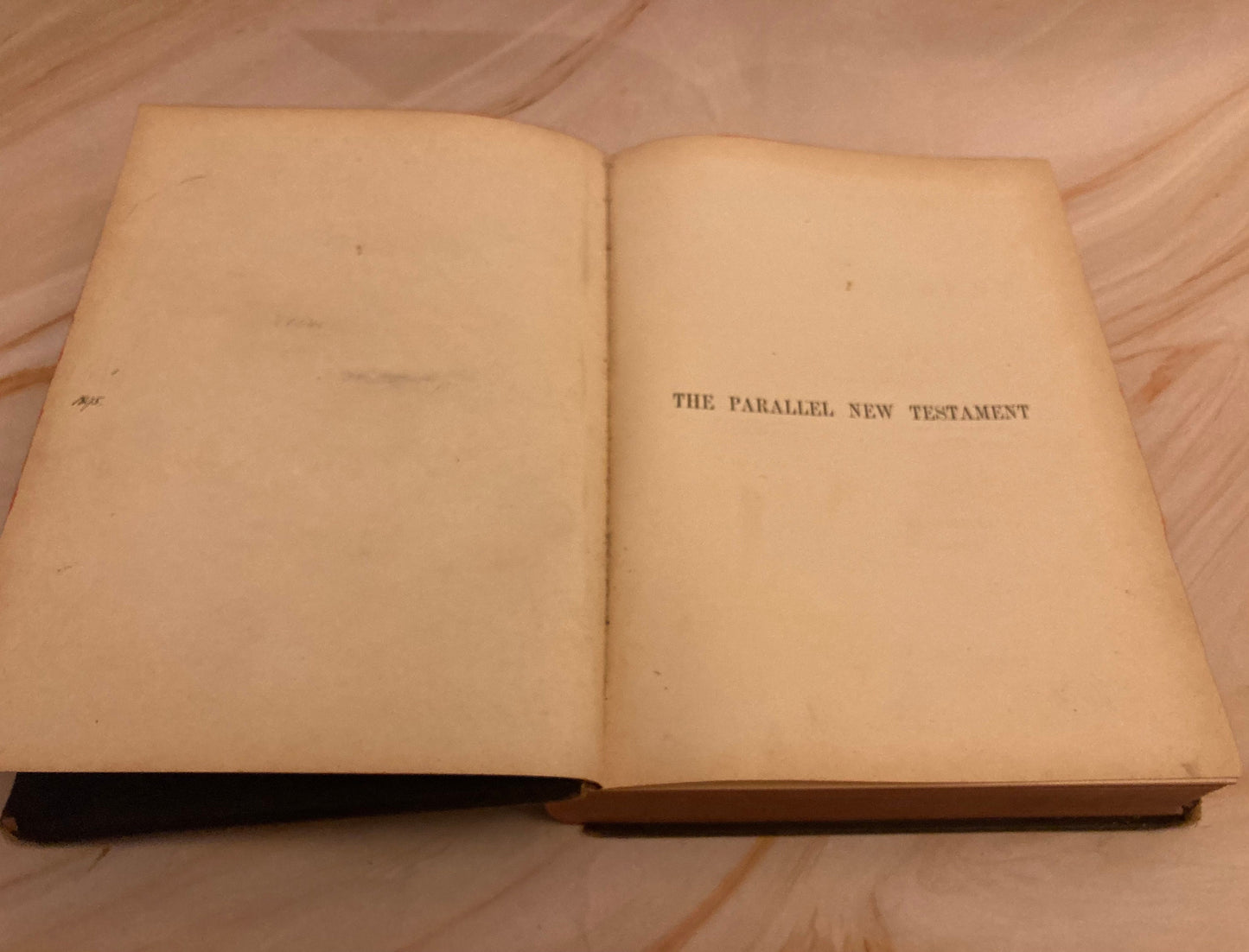1882 Large Parallel New Testament Bible - (Ref x238)