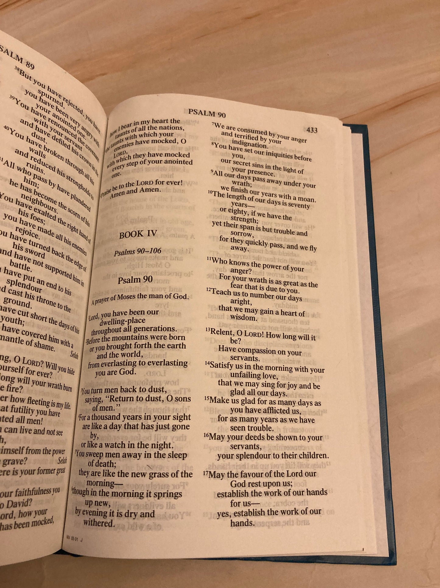 2001 Gideon New Testament and Psalms NIV Bible - (Ref x228)