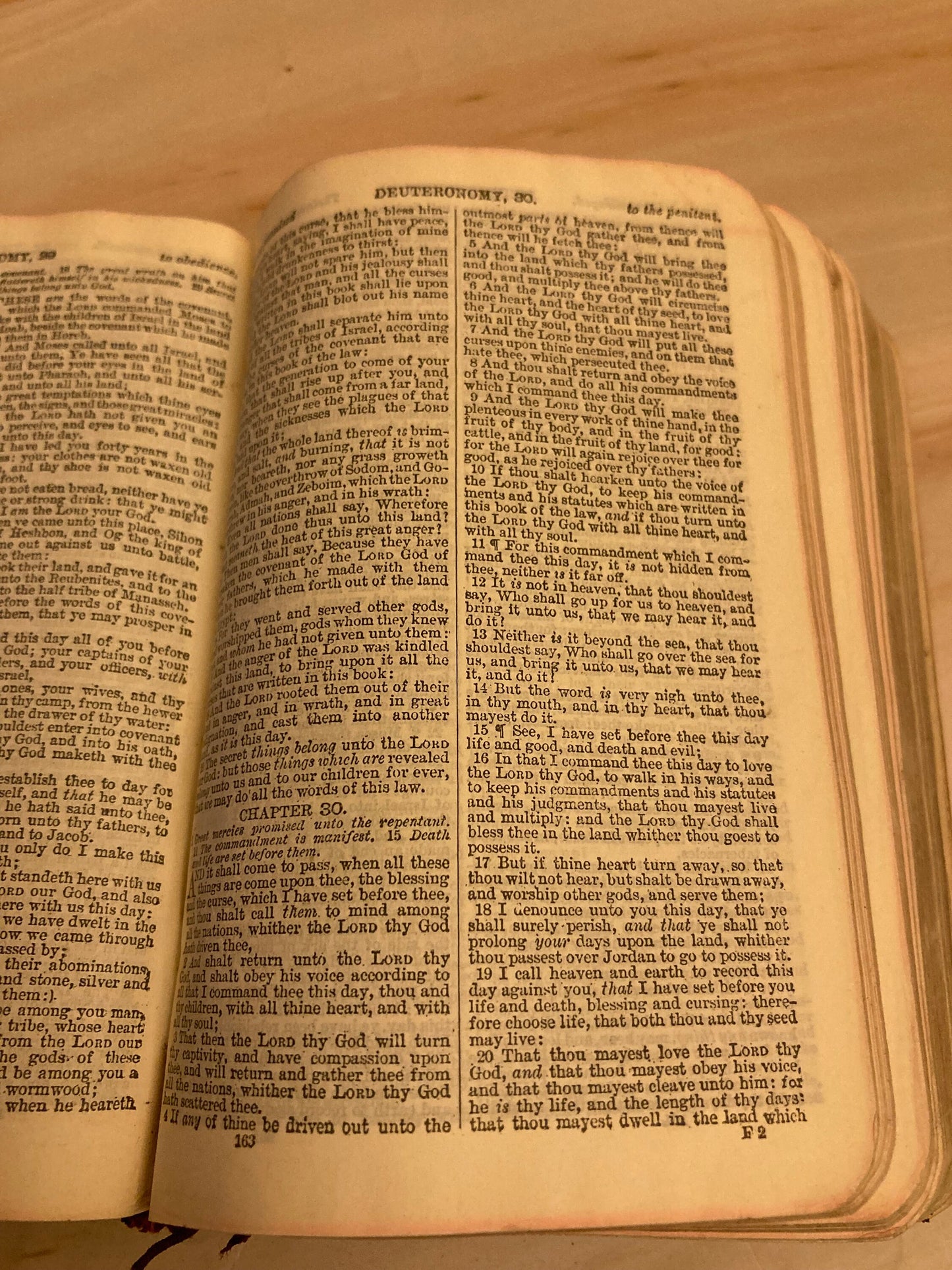 Vintage pocket size Holy Bible Common Prayer Hymns A&M - (Ref x223)