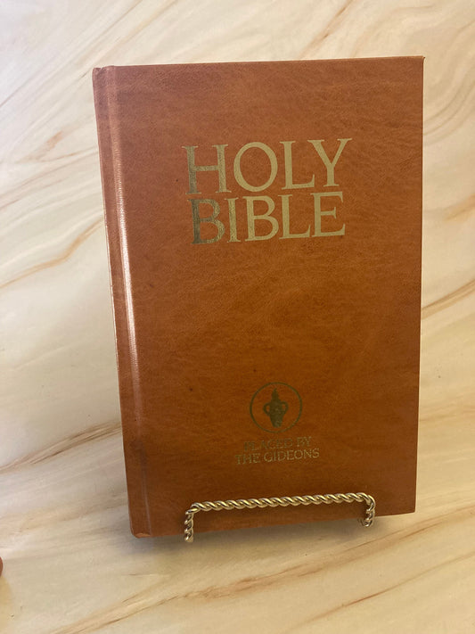 1994 NIV Holy Bible Brown Hardcover - Ref x314