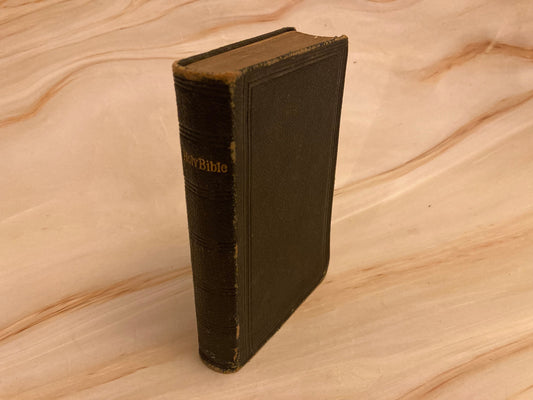 1891 Small Vintage Holy Bible - Ref x303