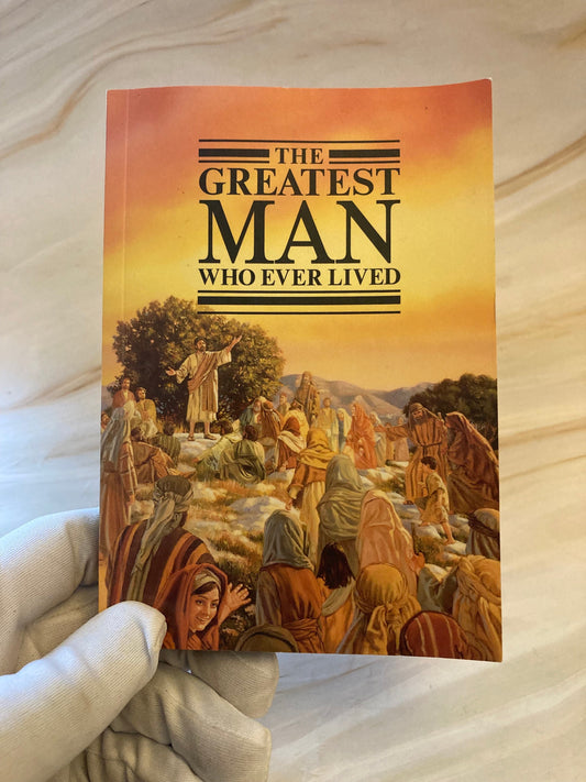 2006 The Greatest Man Who Ever Lived book - Children Bible Stories - Ref x291