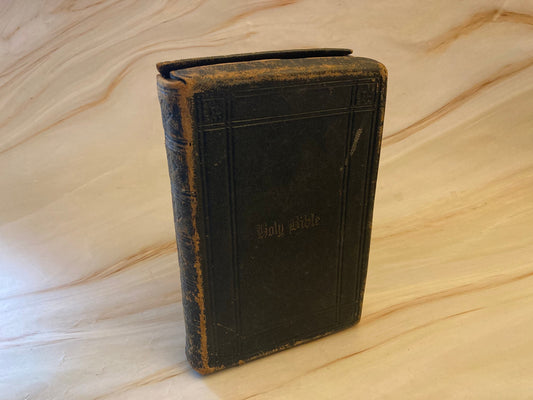 1866 Holy Bible Vintage Cambridge Bible - Ref x288