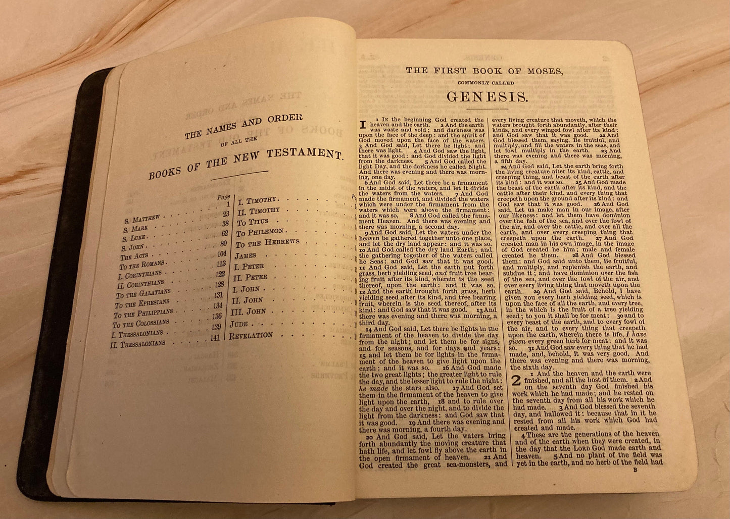 1921 Oxford Holy Bible Revised Version - Ref X285