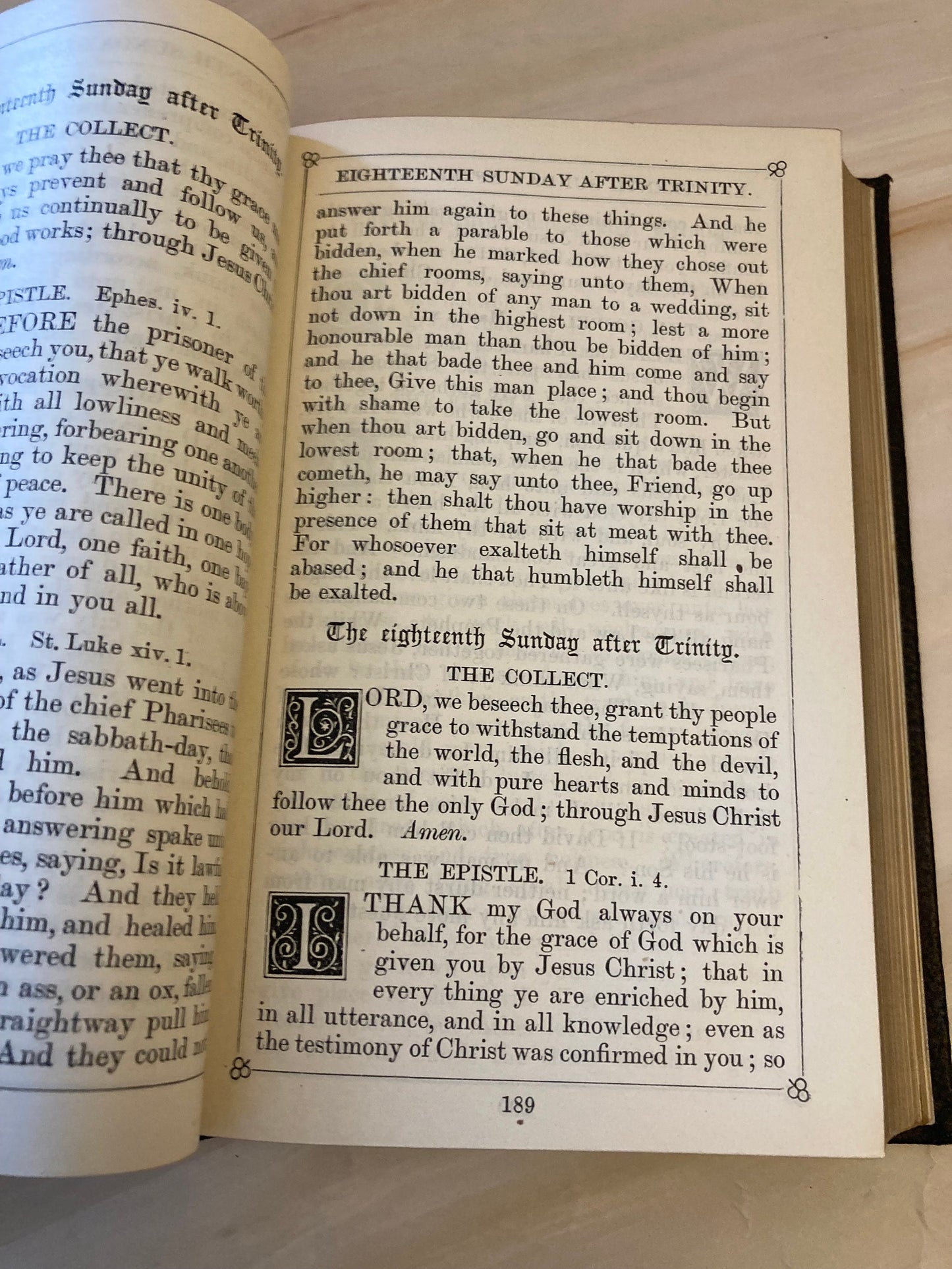 1903 Common Prayer book Phillip Lord Wharton - Ref x289