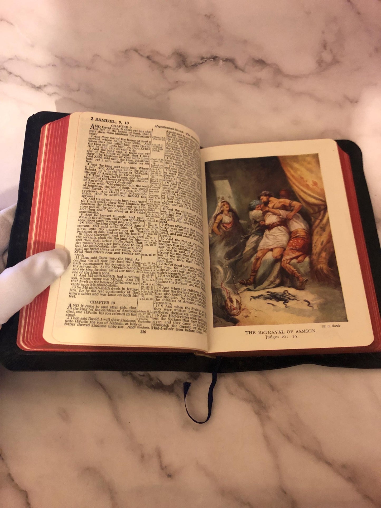 Illustrated Picture Holy Bible King James Version - Ref x373