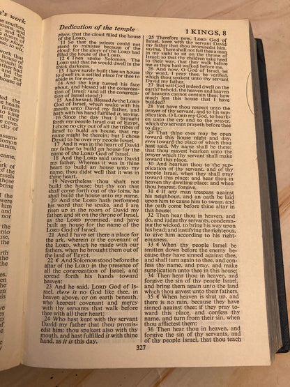 KJV Holy Bible 1950s - (Ref x355)