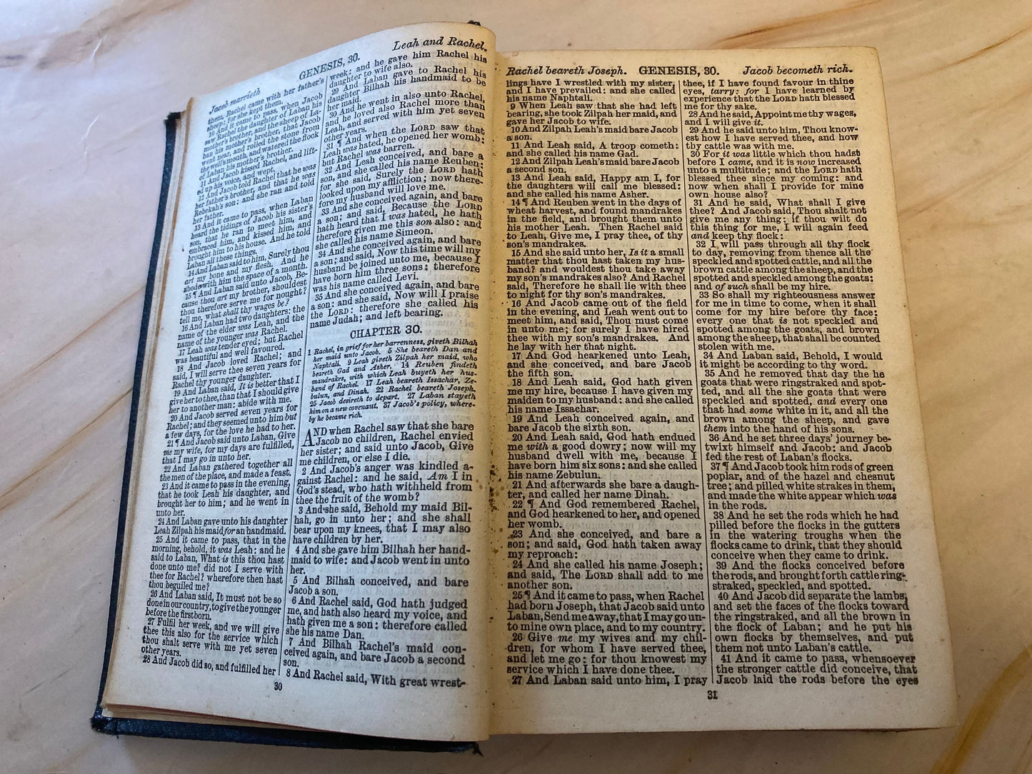 1922 Antique Holy Bible - (Ref x341)