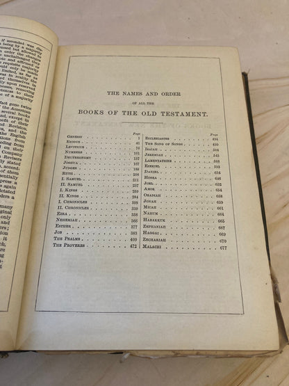 1904 Oxford Vintage Holy Bible - (Ref x340)