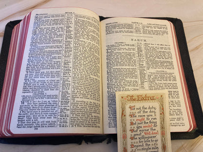 1921 Holy Bible - (Ref x337)