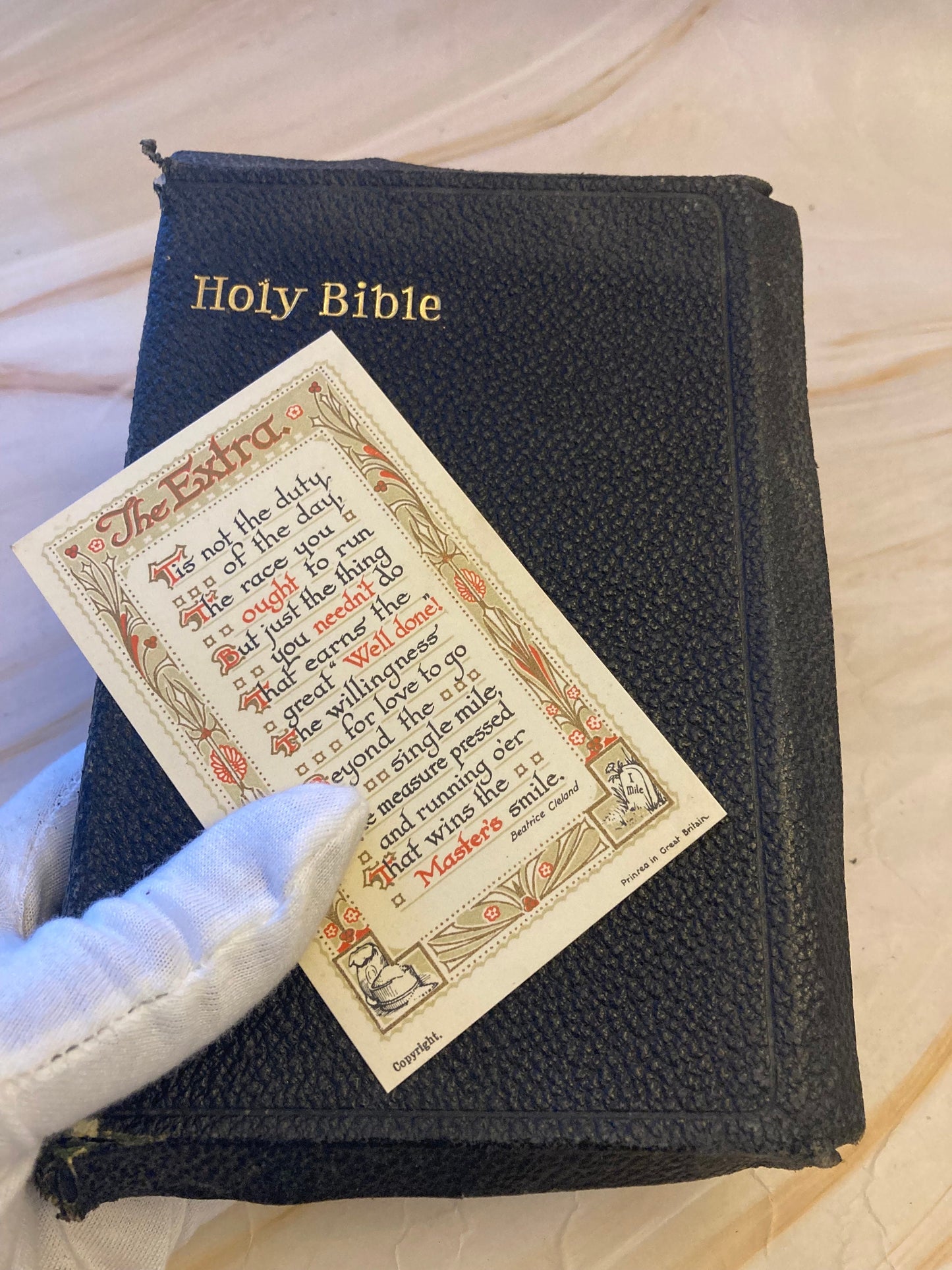 1921 Holy Bible - (Ref x337)