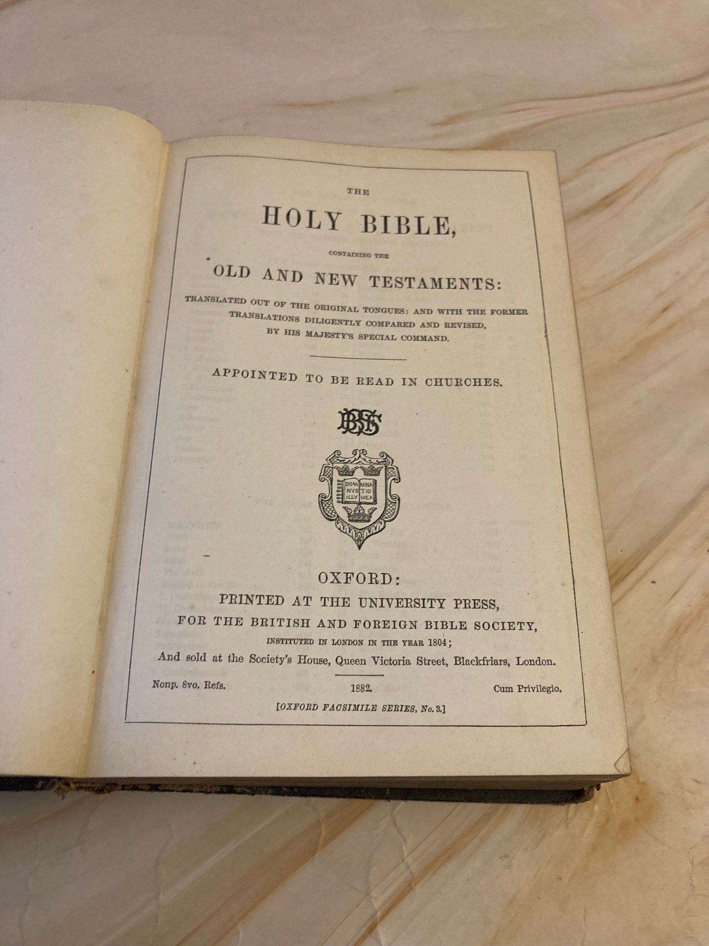 1882 Holy Bible Maps - (Ref x335)